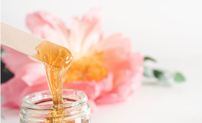 Sugar Wax home hair removal remedy